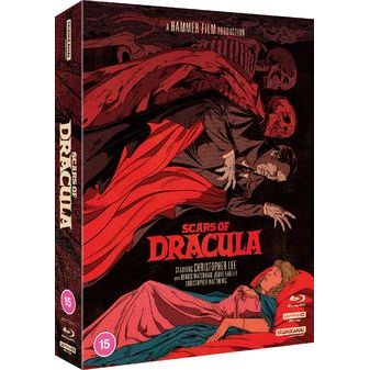 Scars Of Dracula 55th Anniversary Limited Edition 4K Ultra HD Blu-Ray with slipcase and extras