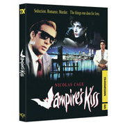 Vampire's Kiss Limited Edition 4K UHD and Blu-Ray rigid box set with bonus features and collector's items
