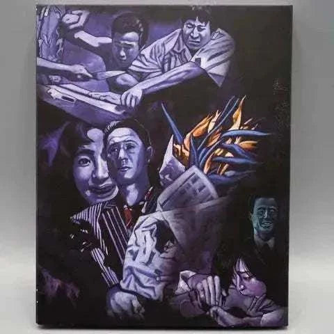 Film Movement - Takeshi Kitano Double Play: Violent Cop & Boiling Point Blu-Ray cover art.