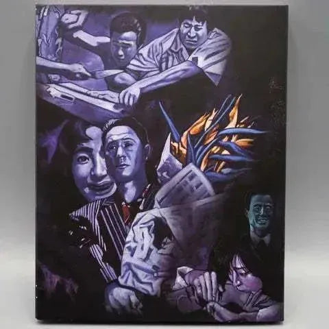Film Movement - Takeshi Kitano Double Play: Violent Cop & Boiling Point Blu-Ray cover art.