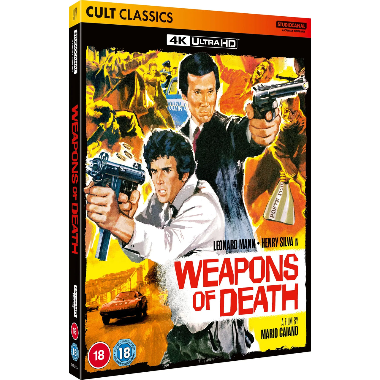 PRE-ORDER: Weapons Of Death 4K UHD w/ Slipcover + Booklet (Studio Canal UK)