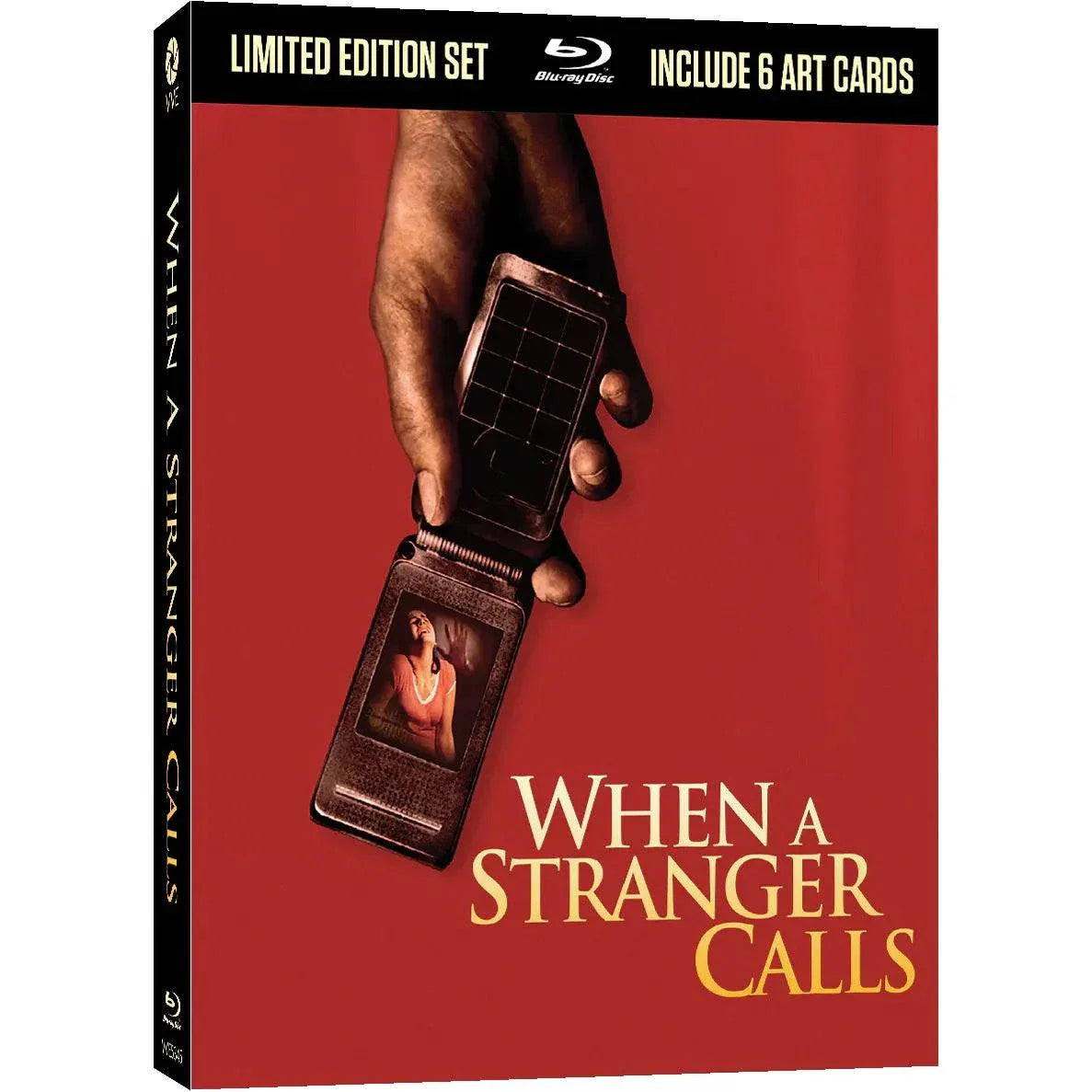 When A Stranger Calls 2006 Blu-Ray Limited Edition 3D Lenticular Hardcase with Art Cards preorder cover