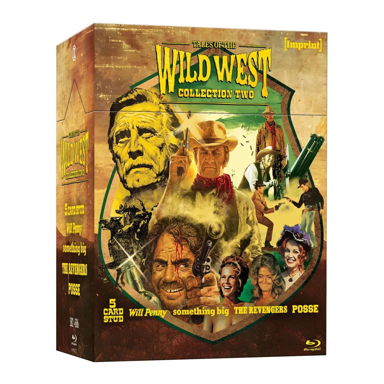 PRE-ORDER: Tales of the Wild West: Collection Two (1968 – 1975) Blu-Ray Limited Edition Hardbox (Imprint Films) [REGION FREE]
