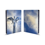 Wings of Desire 4K UHD SteelBook featuring angel silhouette and sky background with clouds