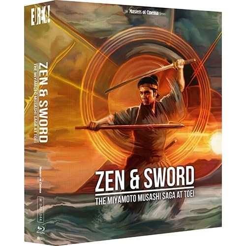 Zen and Sword Miyamoto Musashi saga limited edition Blu-Ray box set with 4K restorations and collector's book