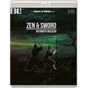 Zen and Sword Miyamoto Musashi limited edition Blu-Ray box set with samurai duel artwork