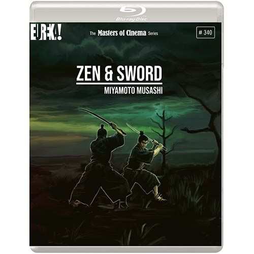 Zen and Sword Miyamoto Musashi limited edition Blu-Ray box set with samurai duel artwork